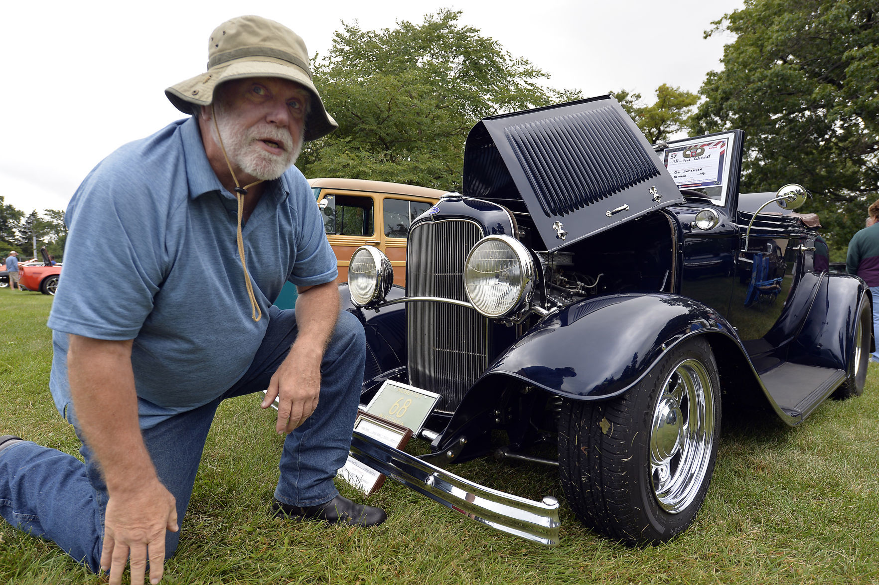 CAR SHOW WOUNDED WARRIORS